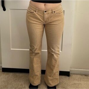 Express Cords Cordoroy Flare Stretch Bootcut Leg Jeans Sz 6